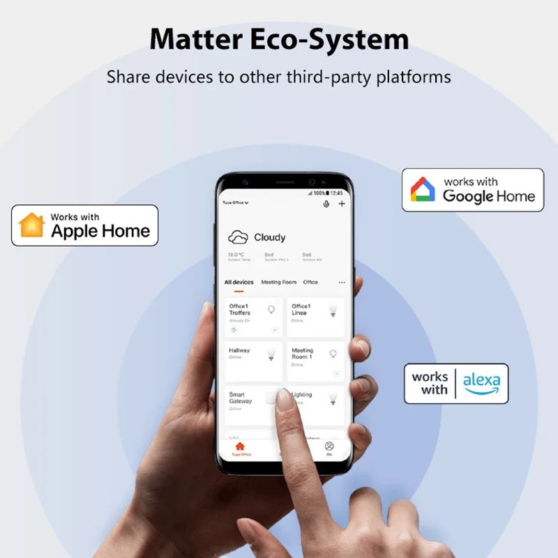 Matter Smart Plug EU Standard (RSH-Matter-WS021)